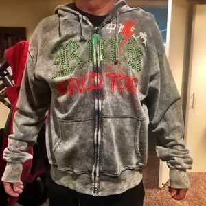 The Great China Wall men’s Swarovski hoodie Sz L